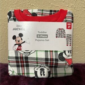 Mickey Mouse Toddler Christmas Pajamas Set
